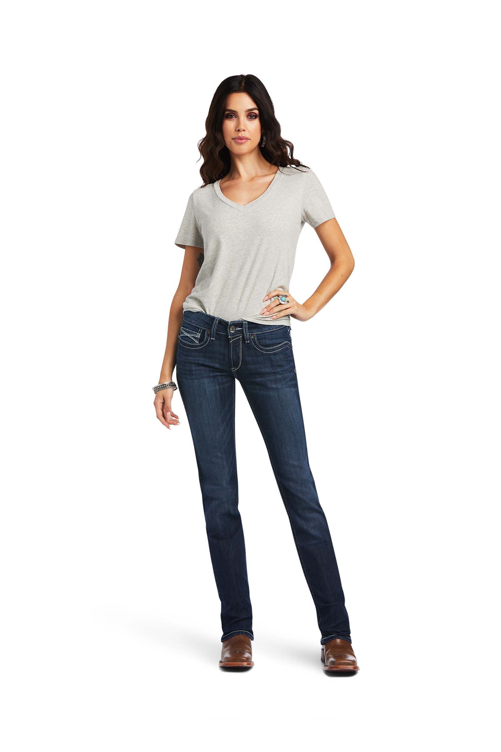 Womens straight leg cheap jeans uk