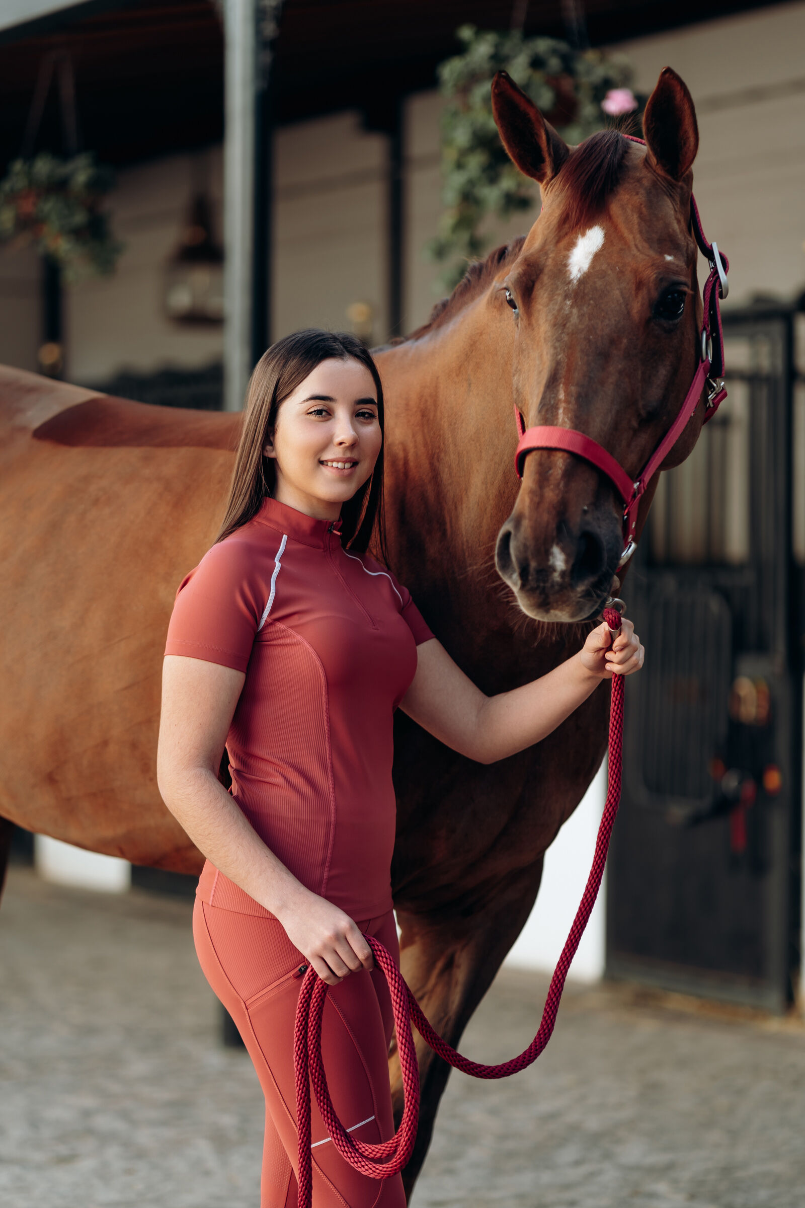 Little girl top horse show clothing