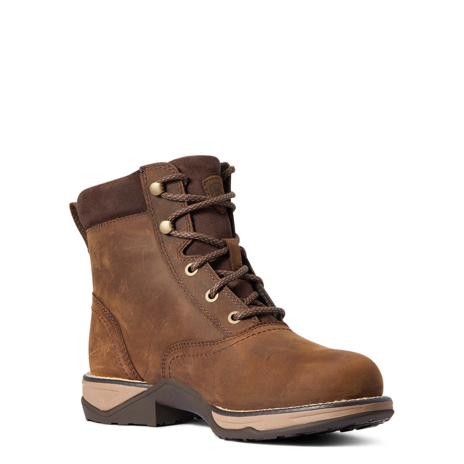 Ariat work boots round toe clearance