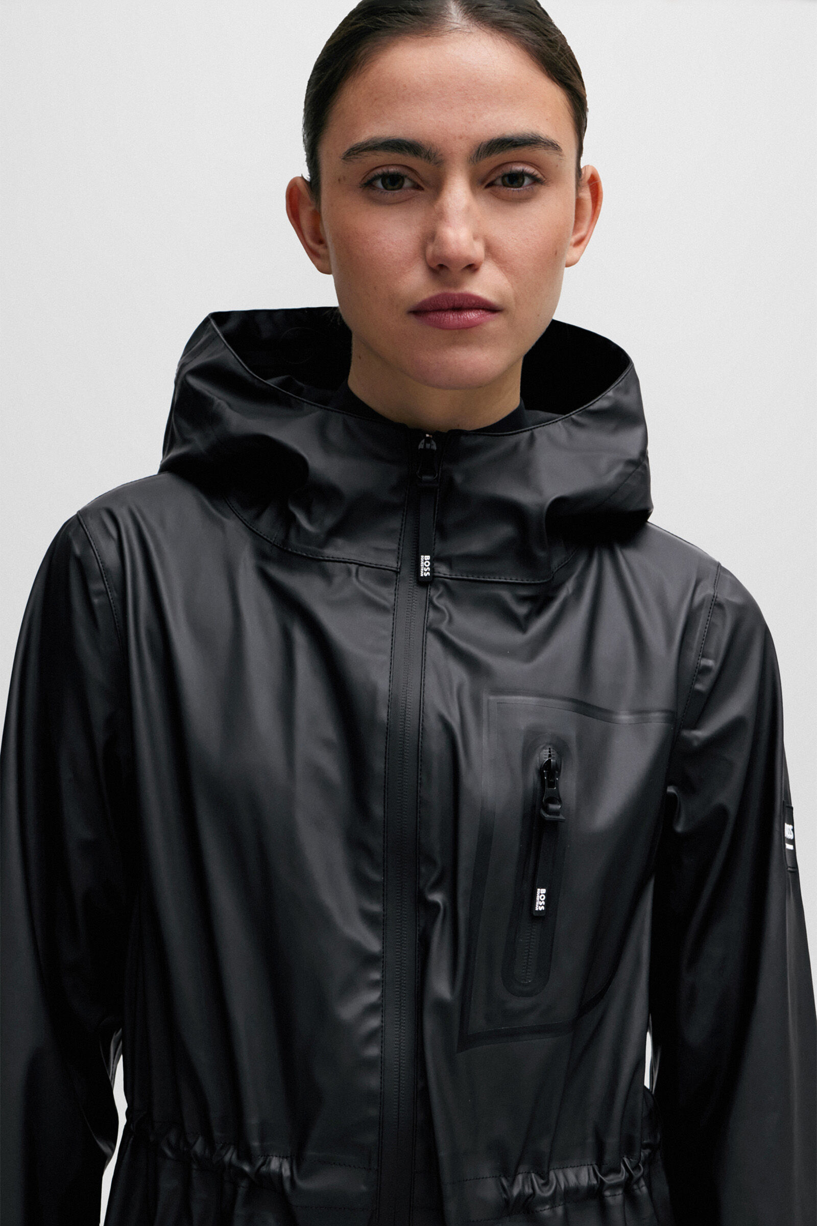 Boss raincoat shop