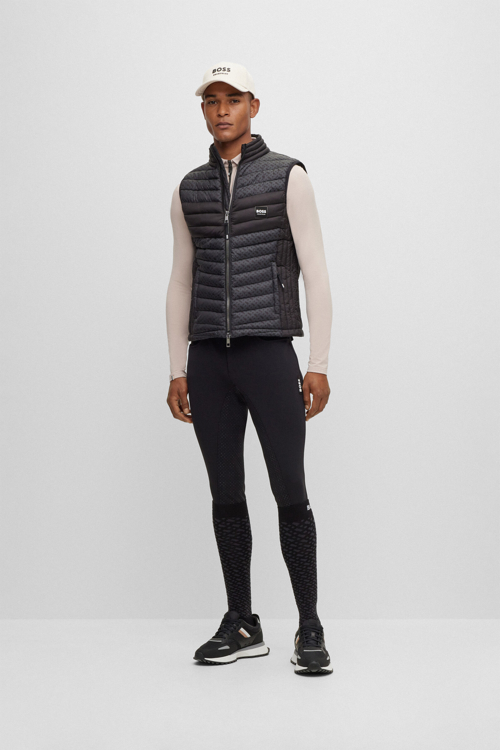 Boss Bruce Monogram Men s Vest horze