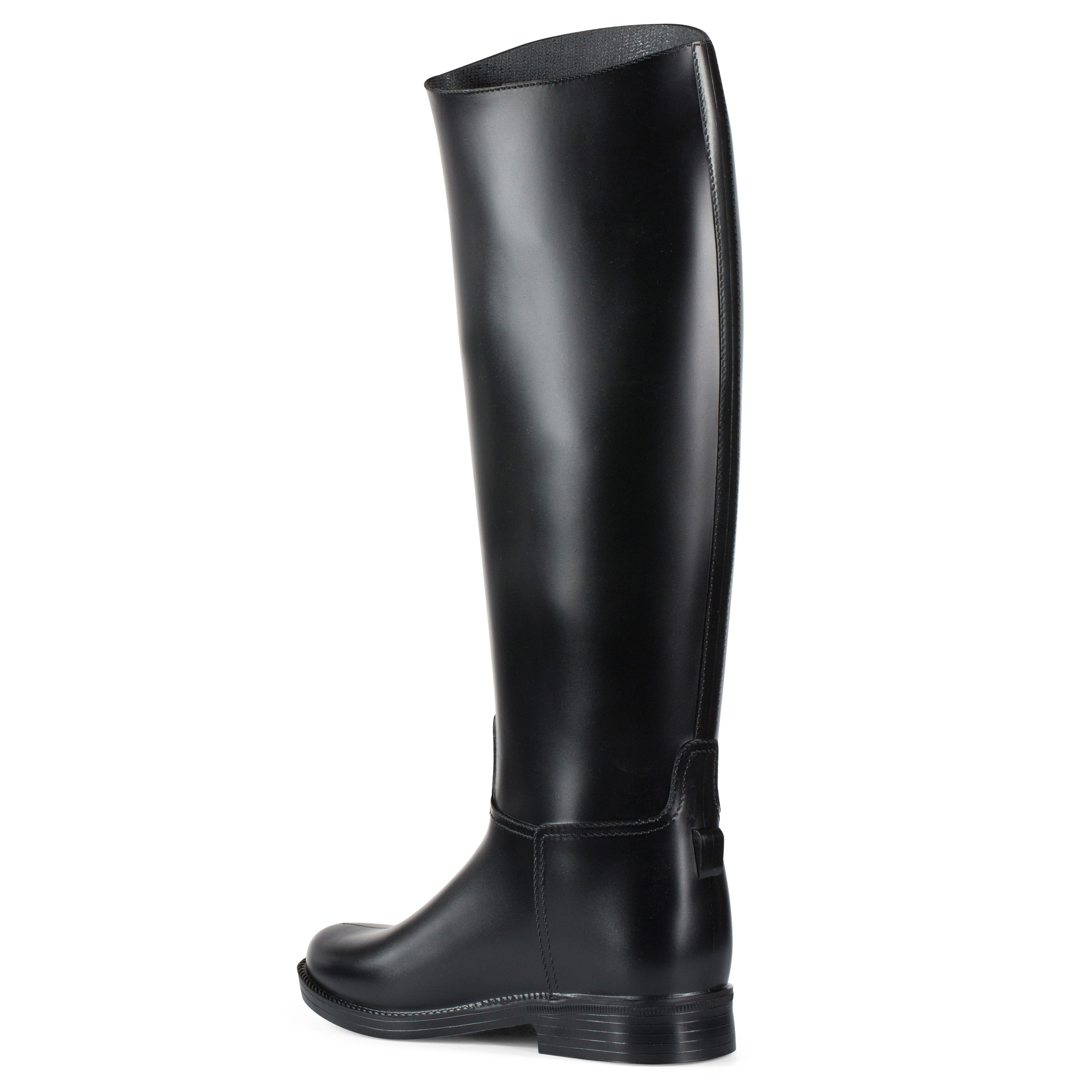 Rubber riding boots women's top