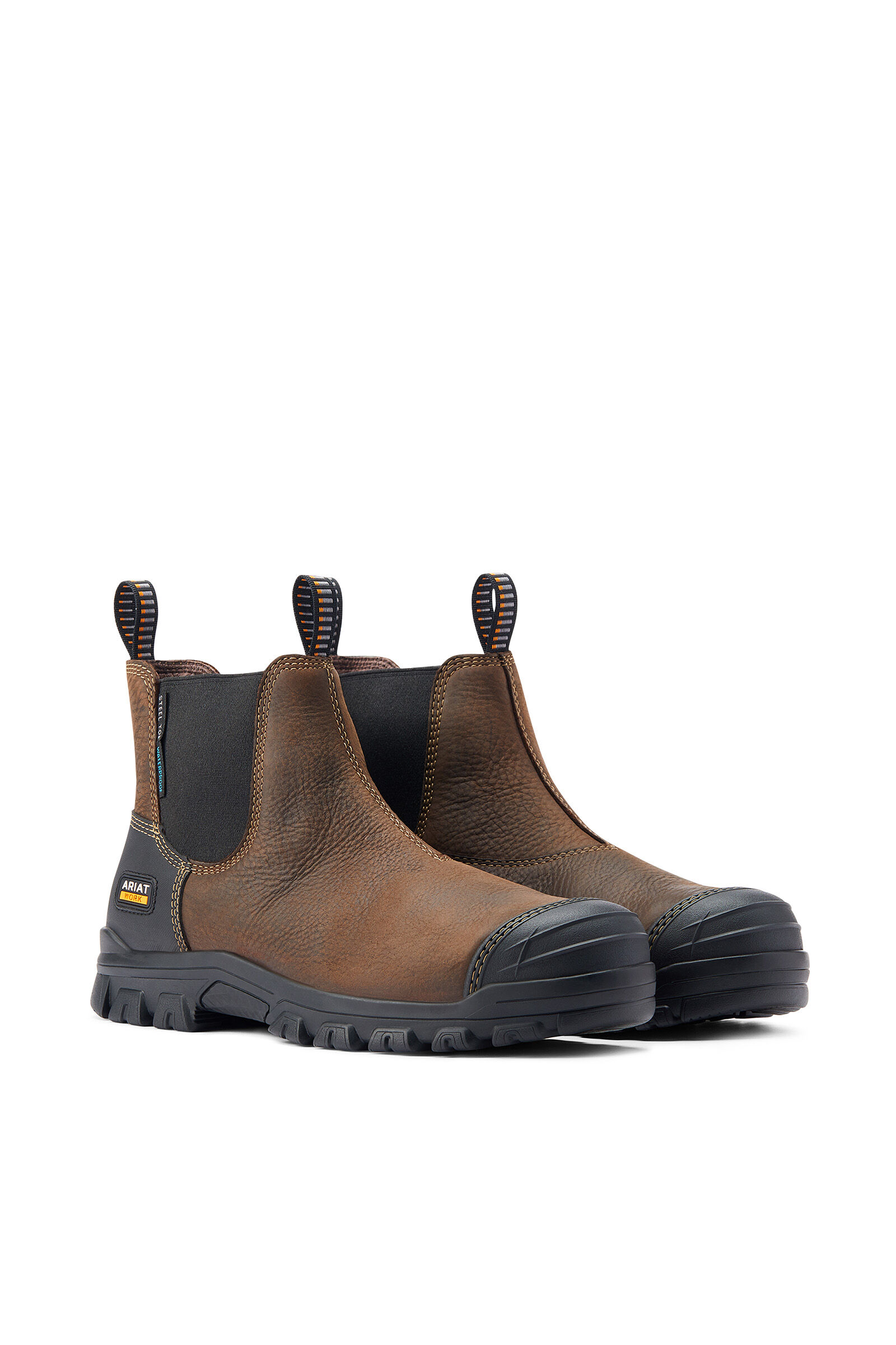 Ariat Treadfast Chelsea Men s Waterproof Steel Toe Work Boots