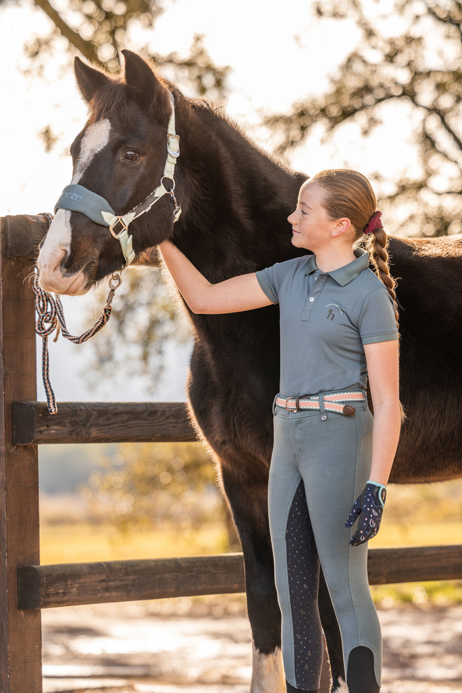 Horze Rae Kids Functional Poloshirt
