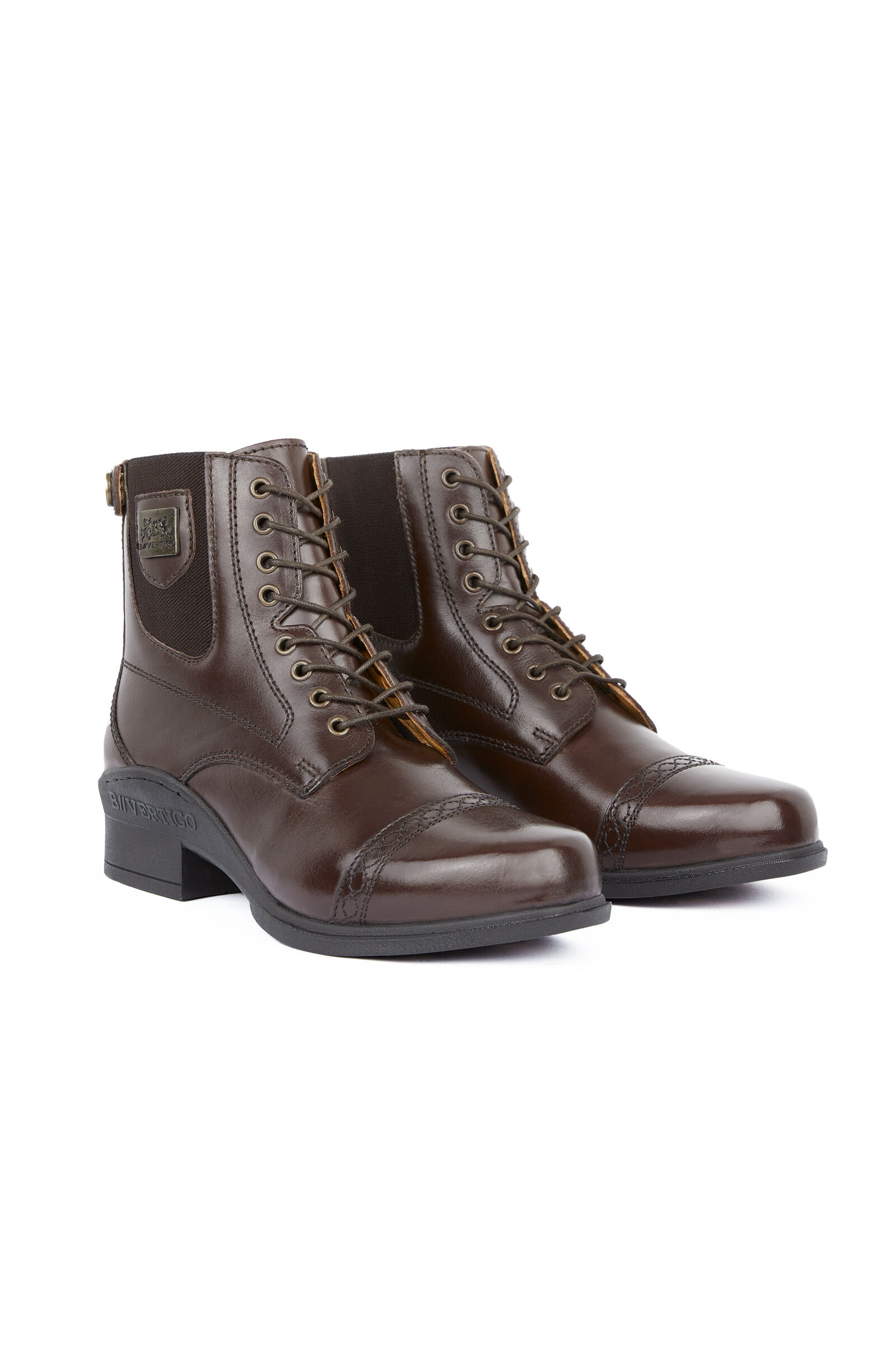 Women's front lace up boots discount