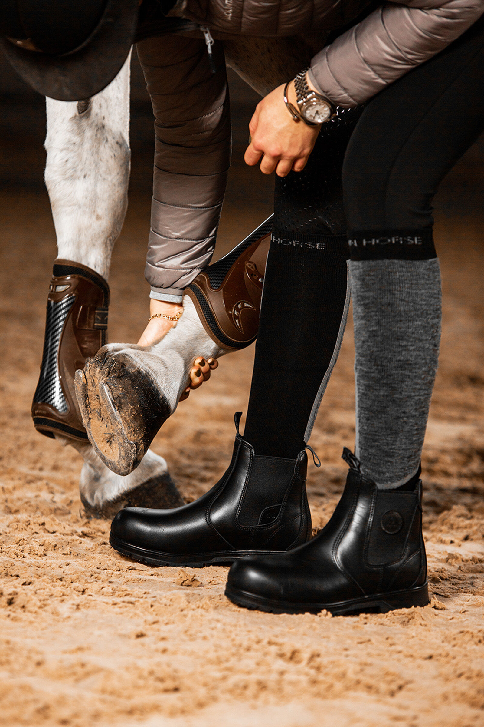 Mountain horse steel toe cap boots cheap