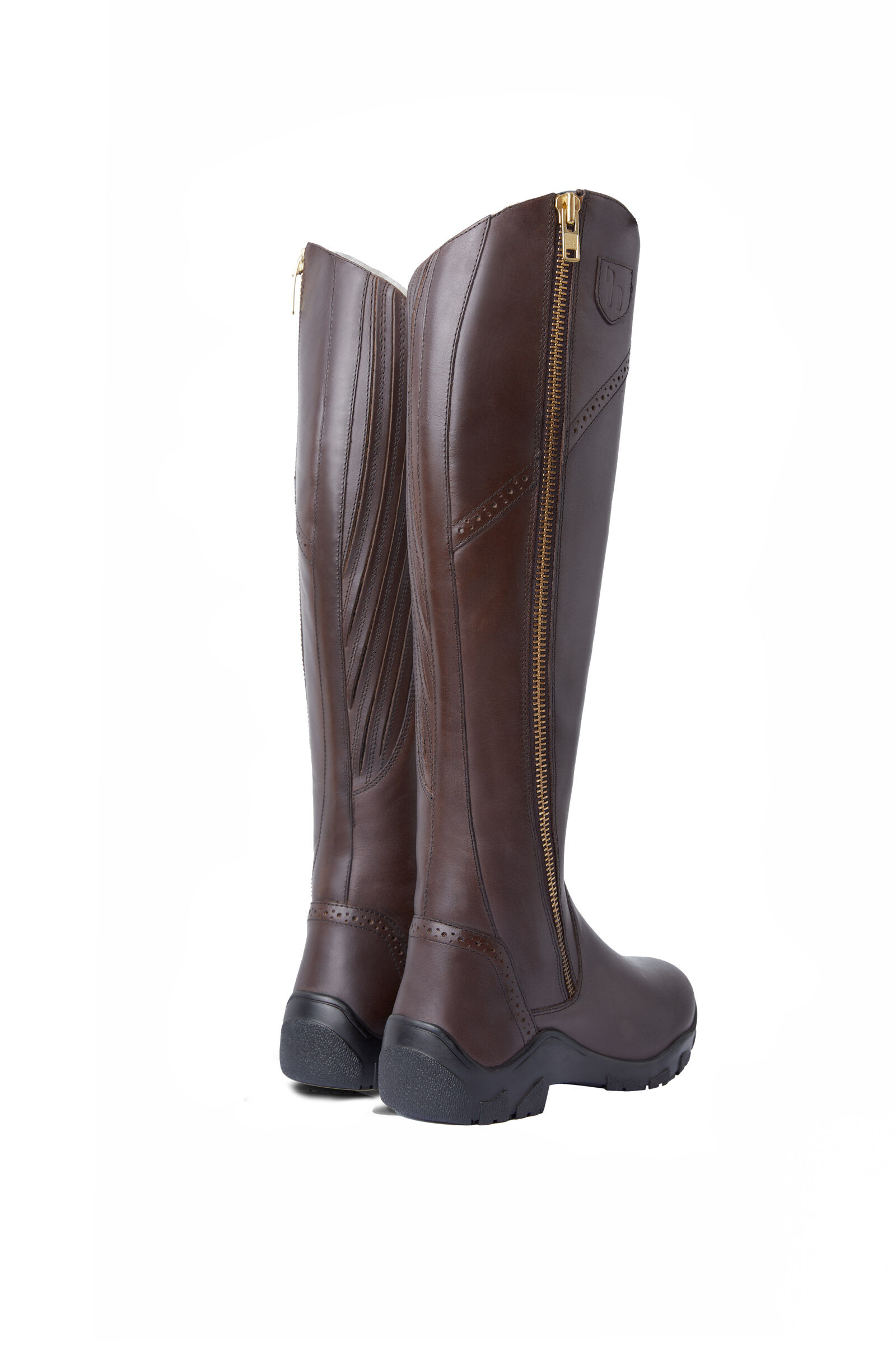 Tall leather winter boots sale