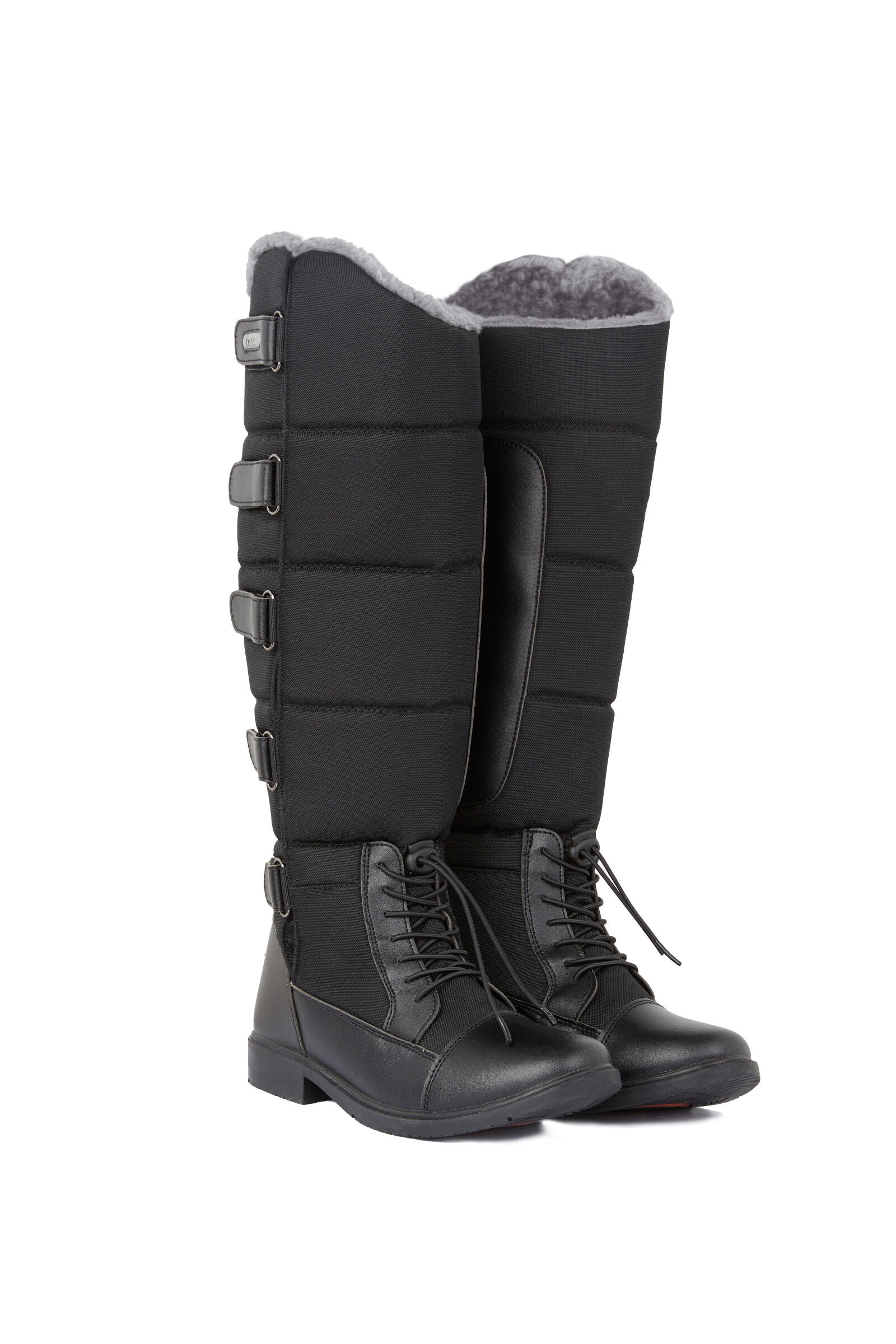Riding boots with fur outlet