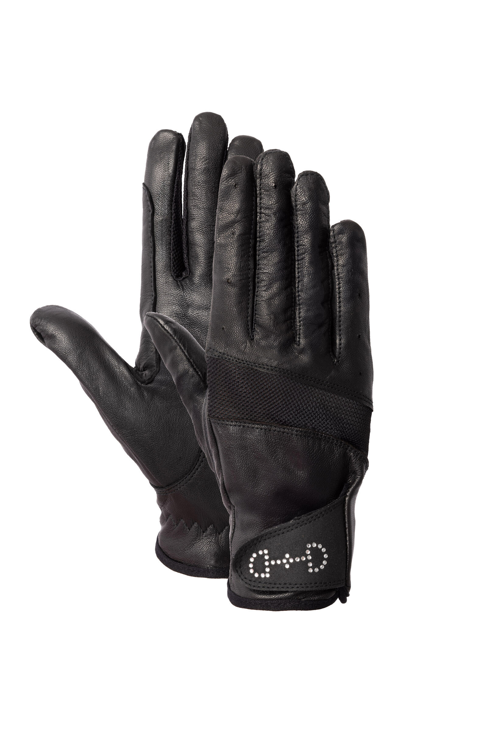 Horze Women s Leather Mesh Riding Gloves
