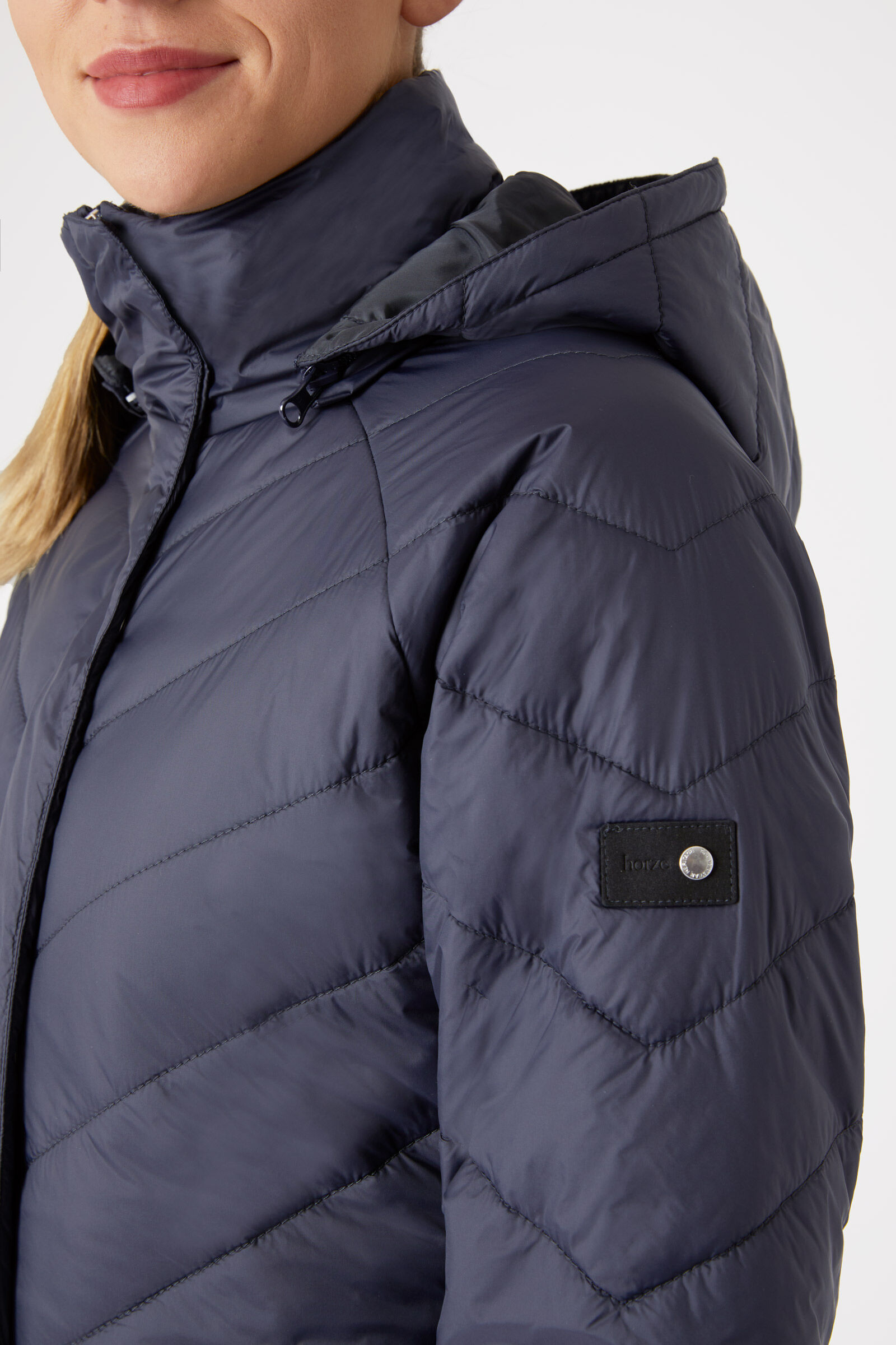 Horze Aurora Padded Parka Riding Riding Jacket with Removable
