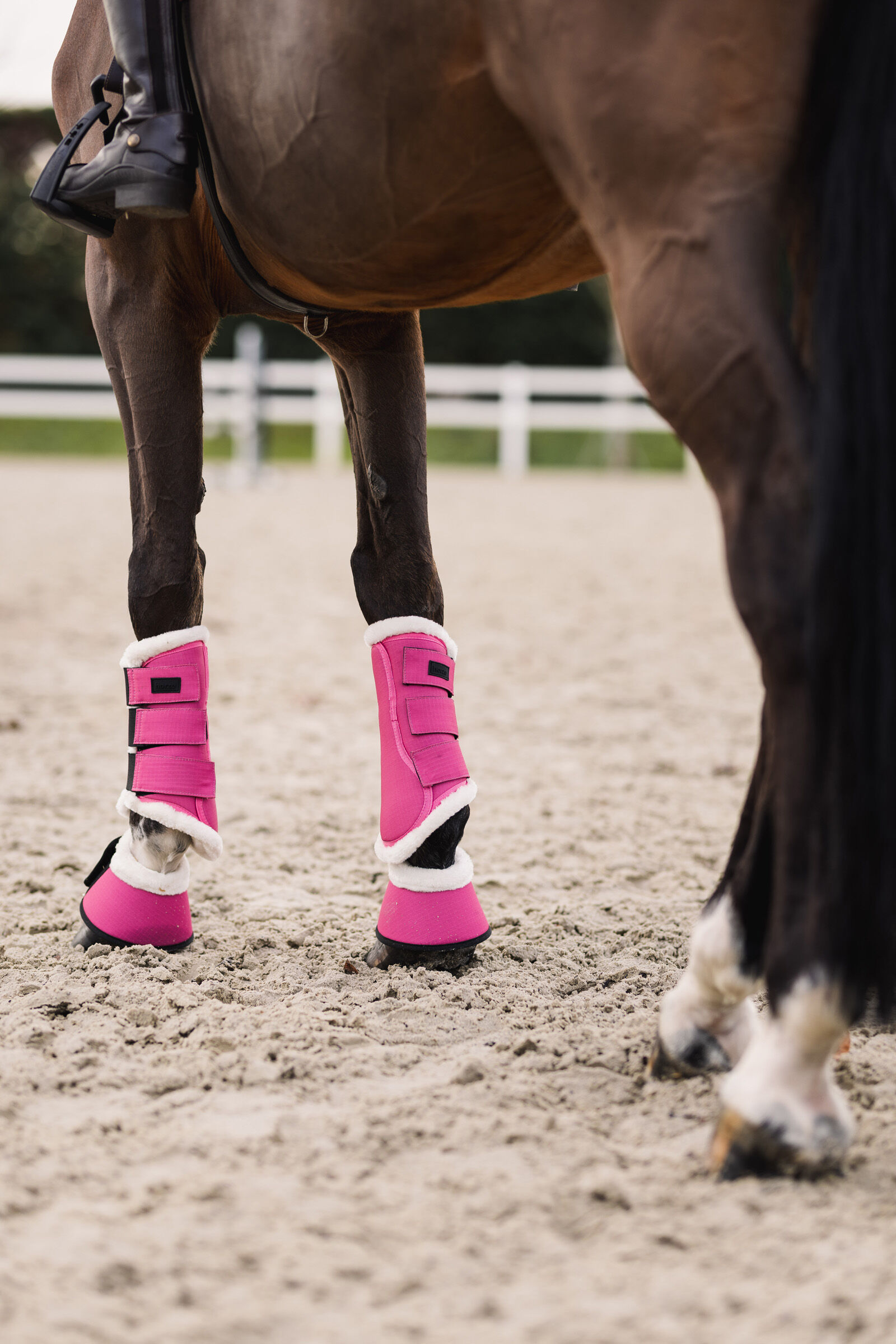 Pink horse boots outlet