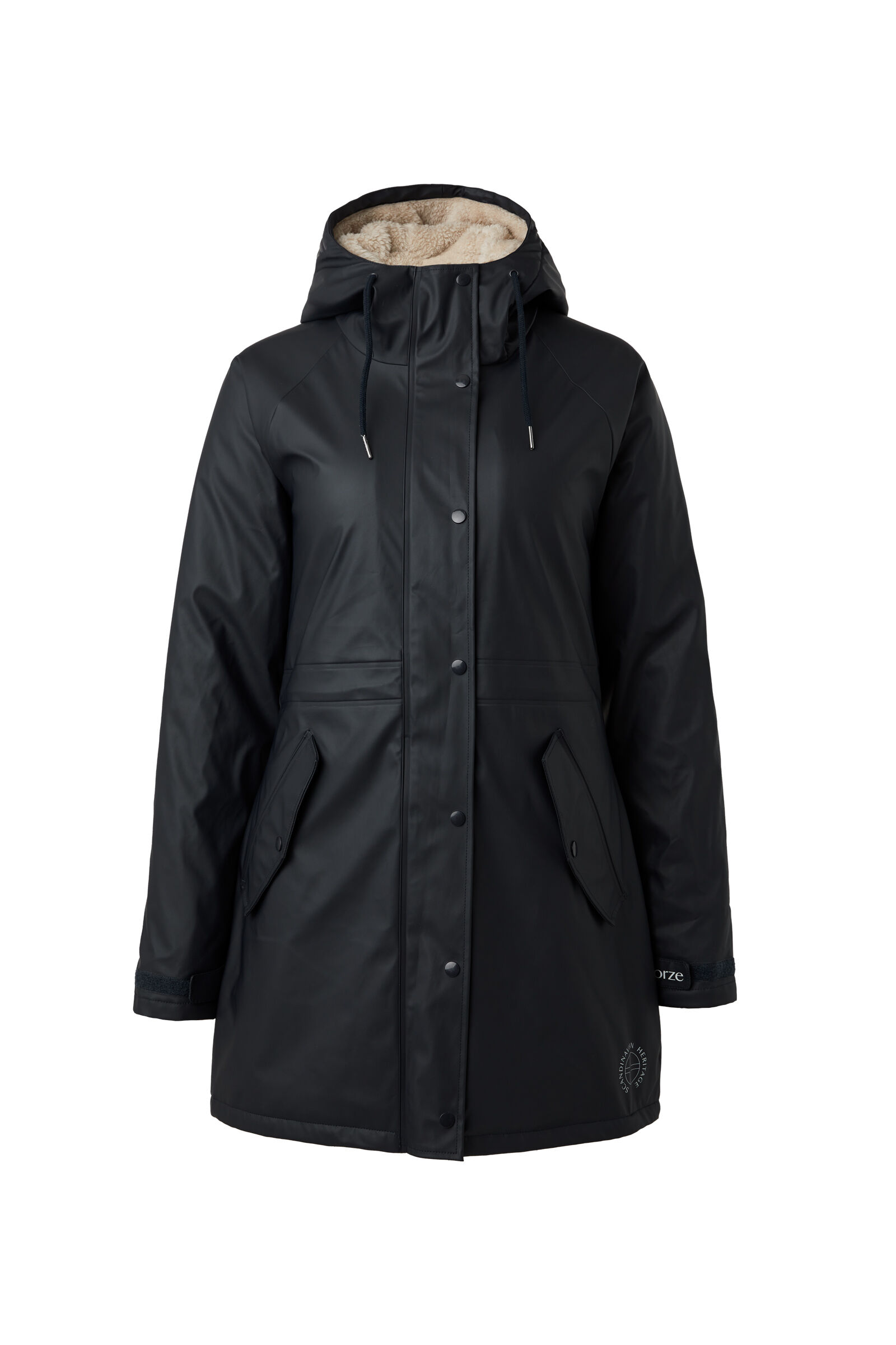 Horze Dania Women s Winter Raincoat with Fleece Lining horze