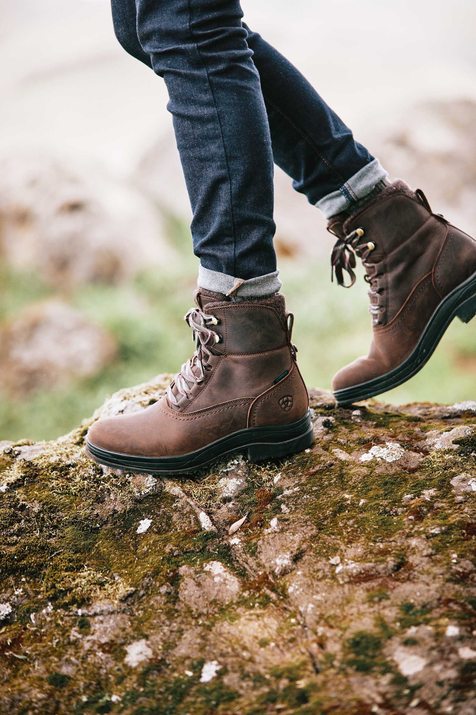 Waterproof half boots top