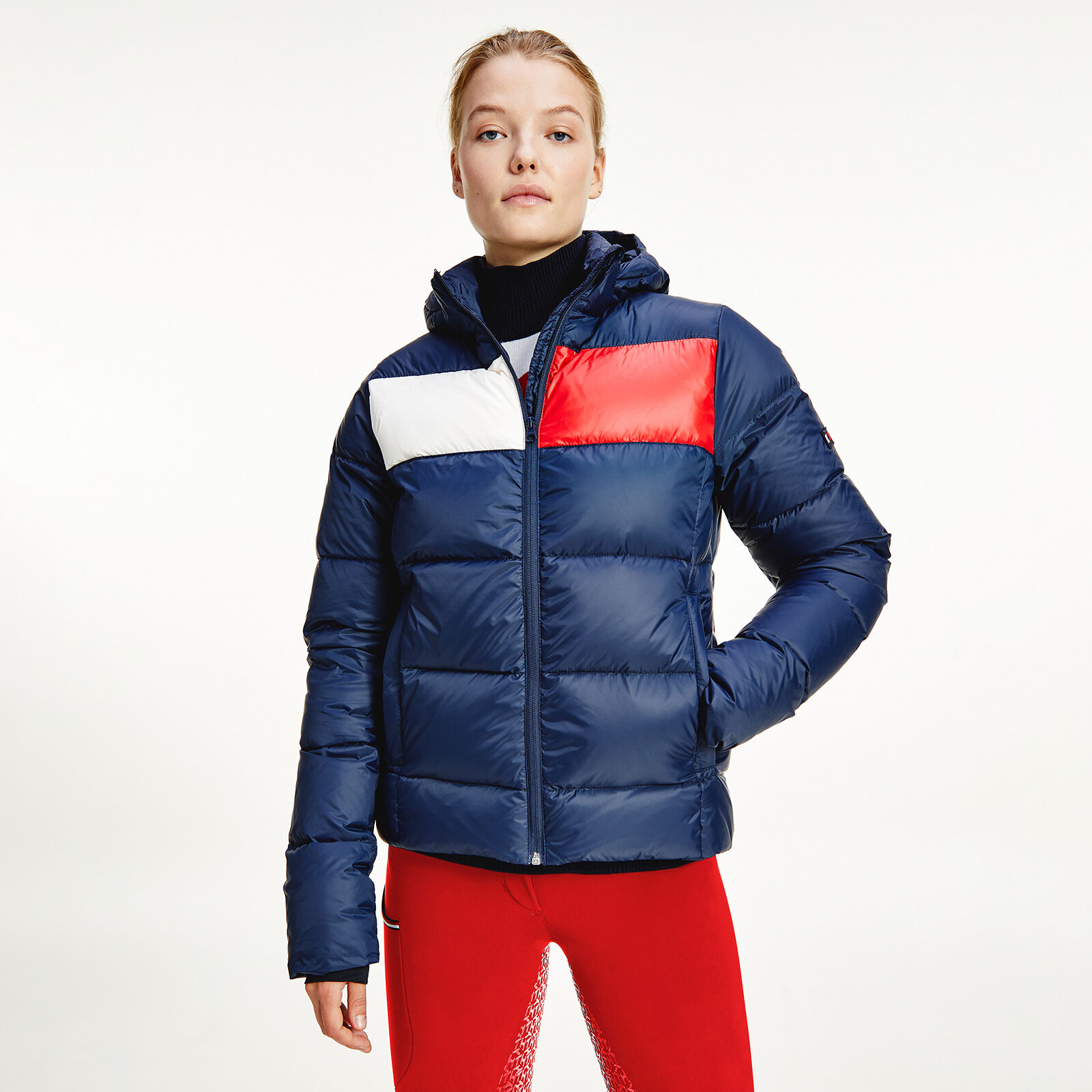 Tommy Hilfiger Equestrian Re Down Women s Winter Jacket horze