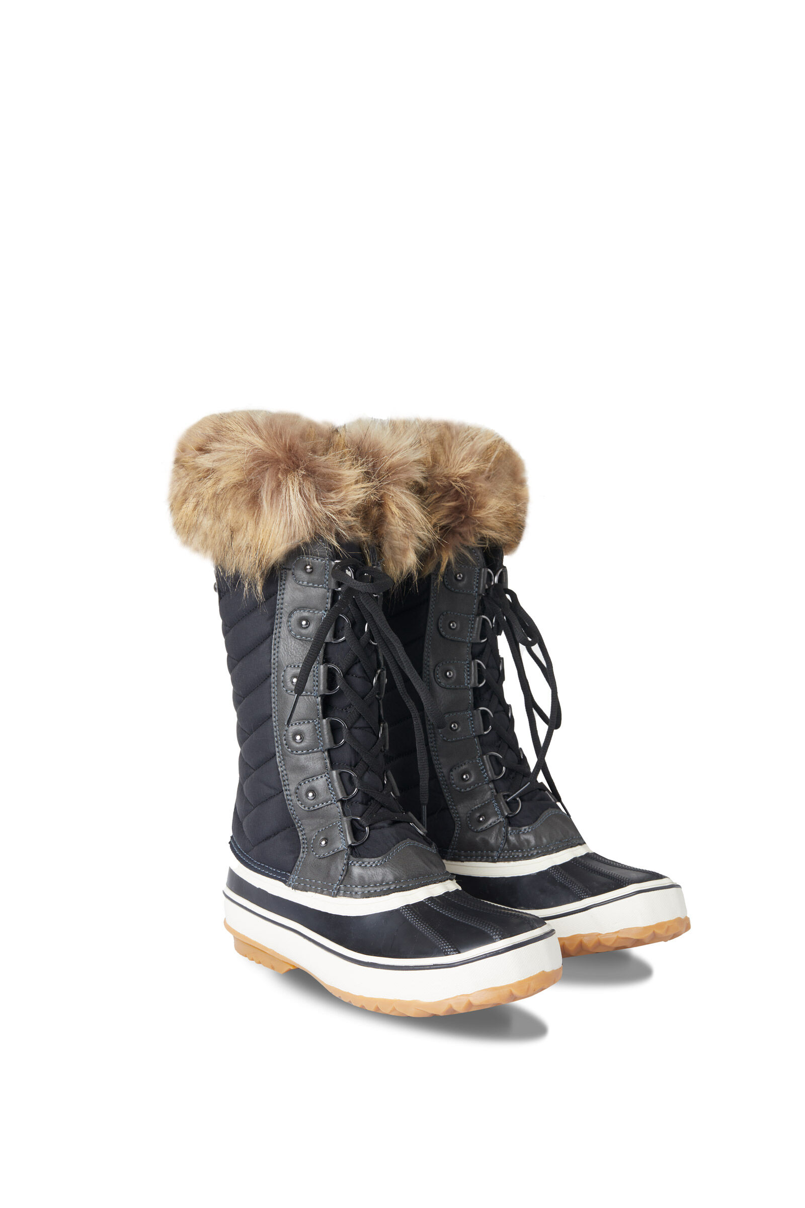 Womens fur boots uk top