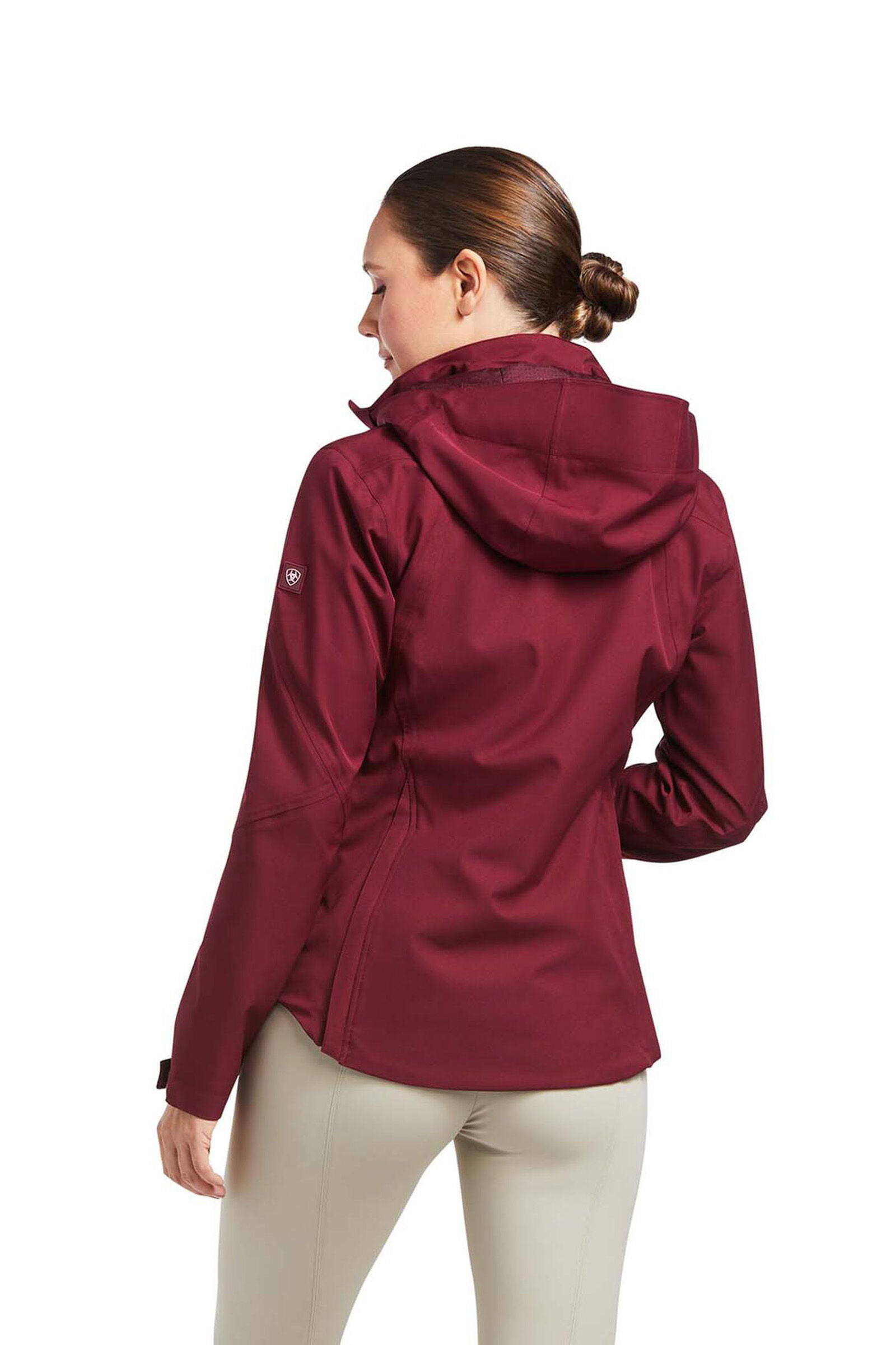 Womens maroon ariat jacket clearance