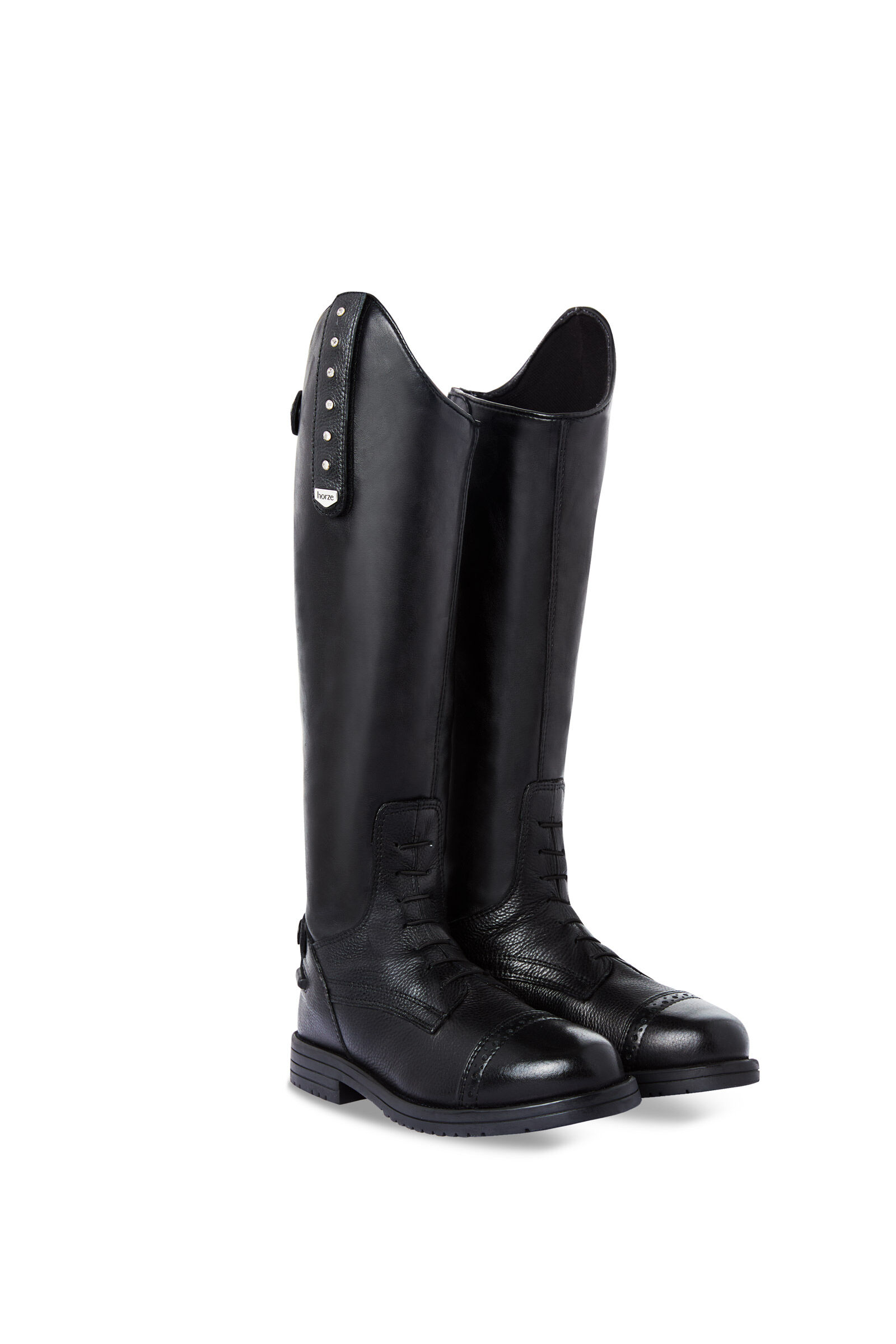 Horze Portland Kids Tall Boots with Crystals horze