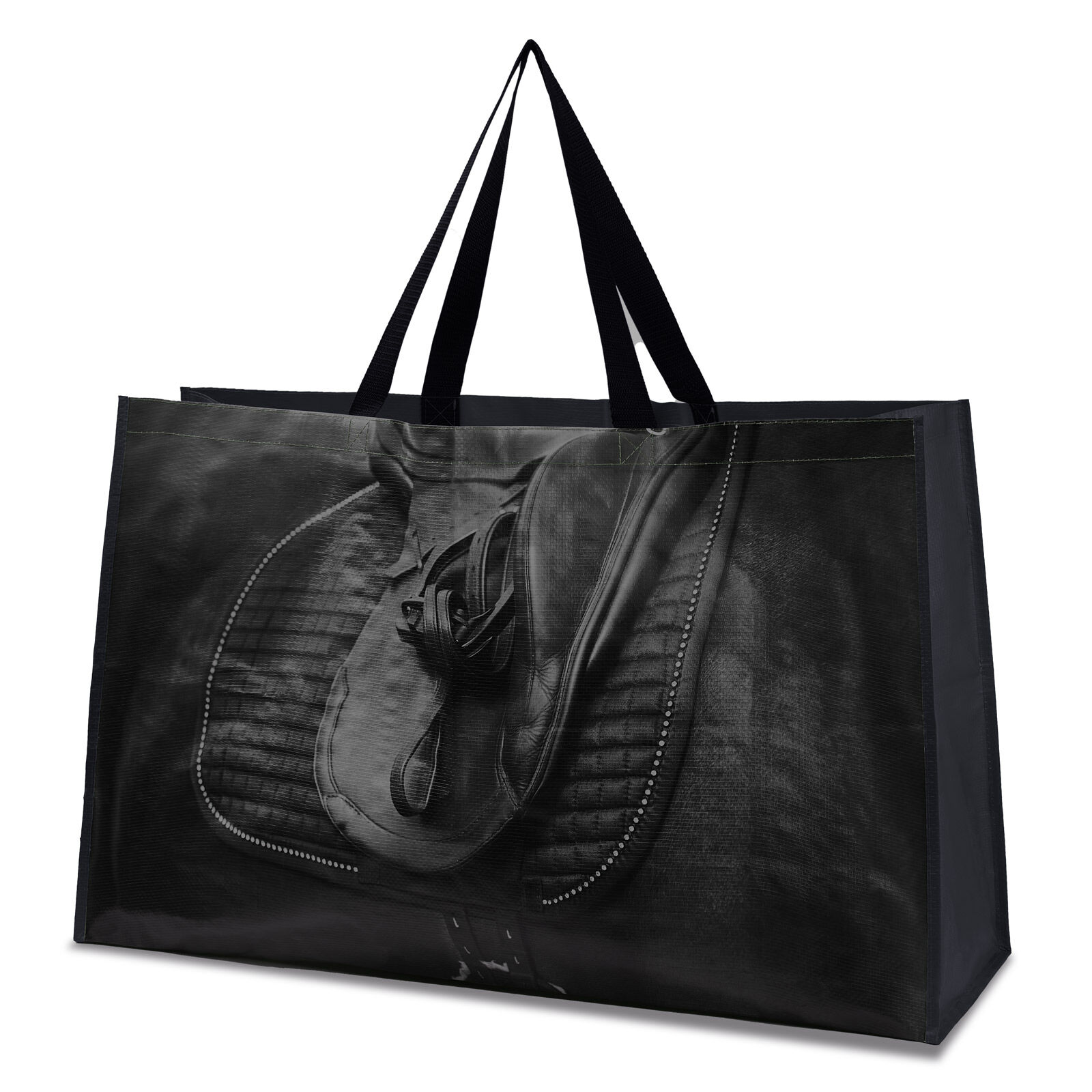 Shopping bag off white top