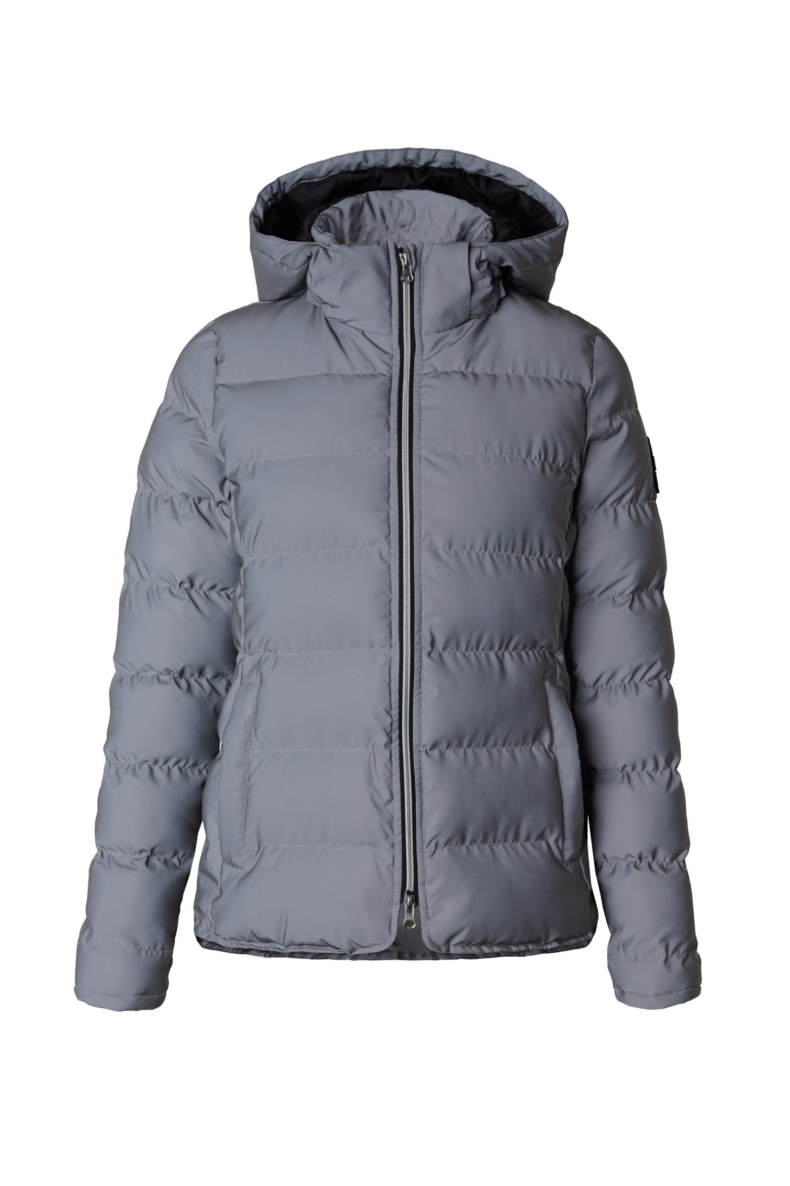 Silver reflective outlet jacket women's