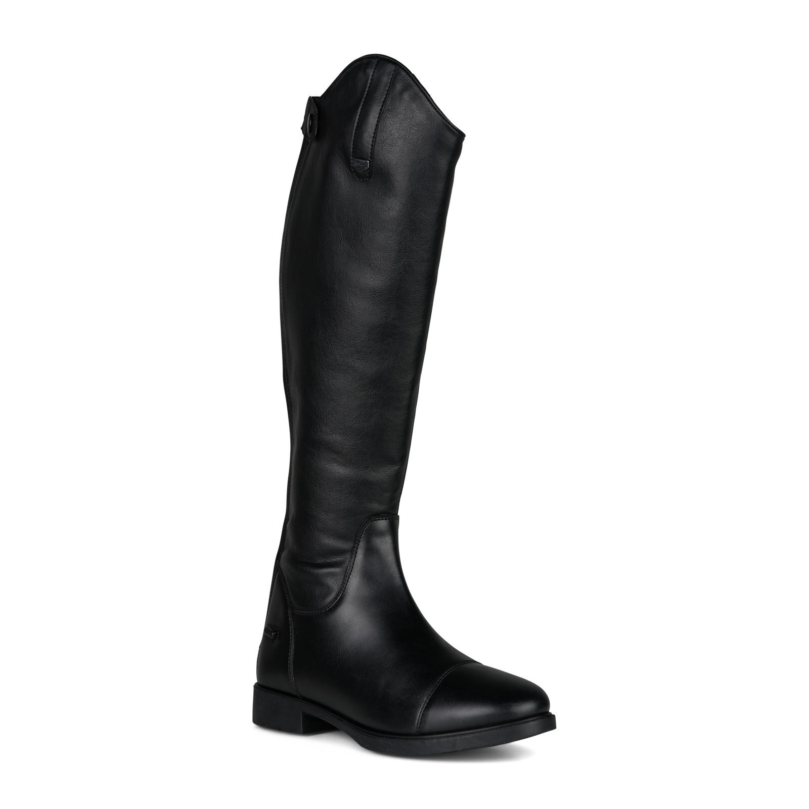 Black leather riding boots size 8 hot sale