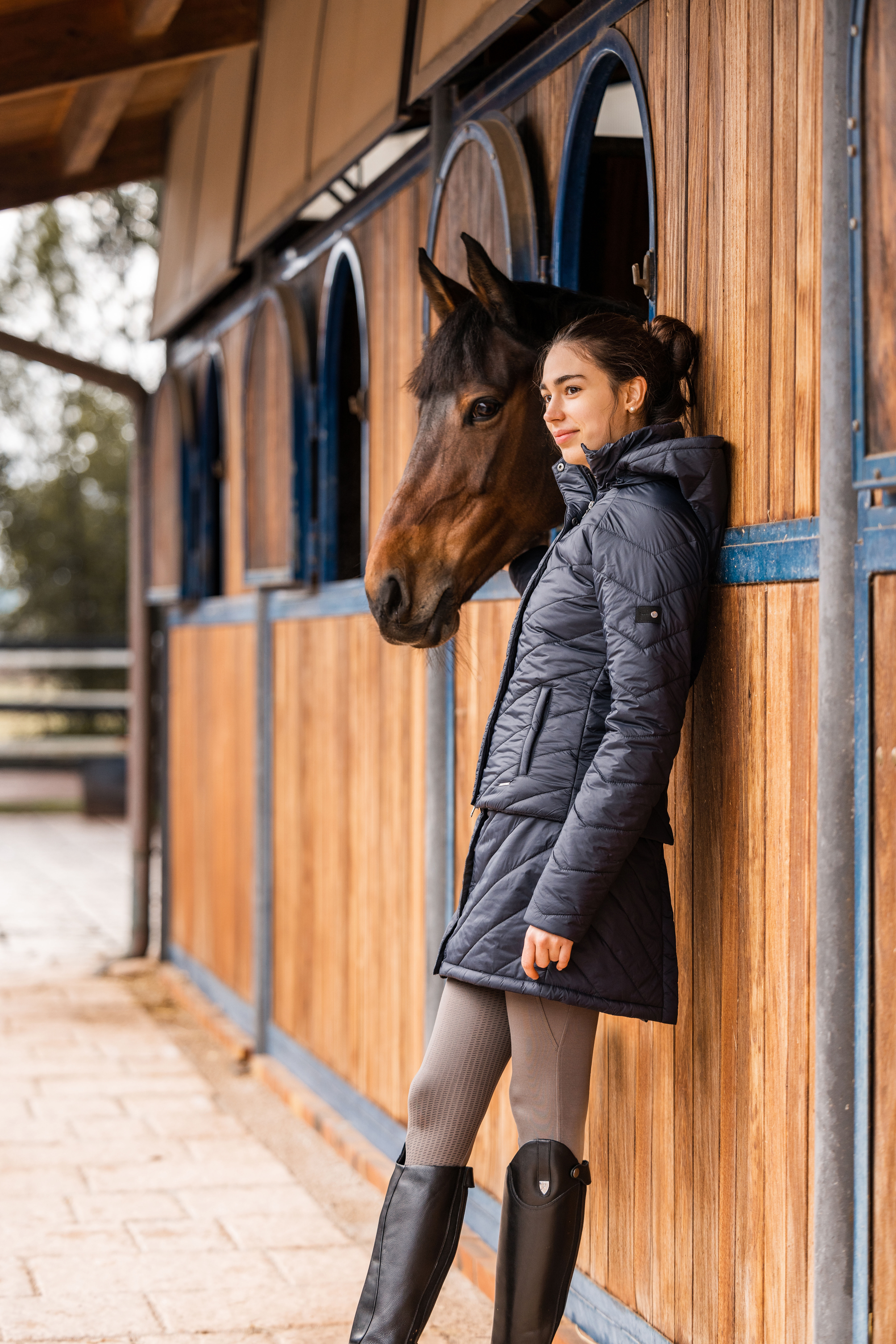 Padded horse riding outlet jacket