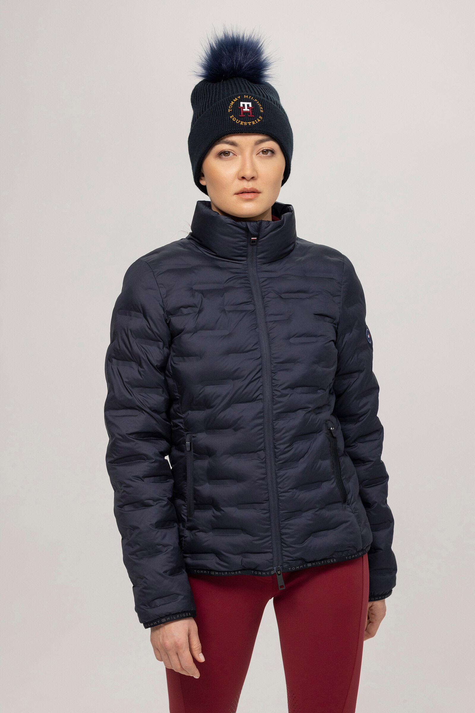 Womens black tommy hilfiger jacket cheap