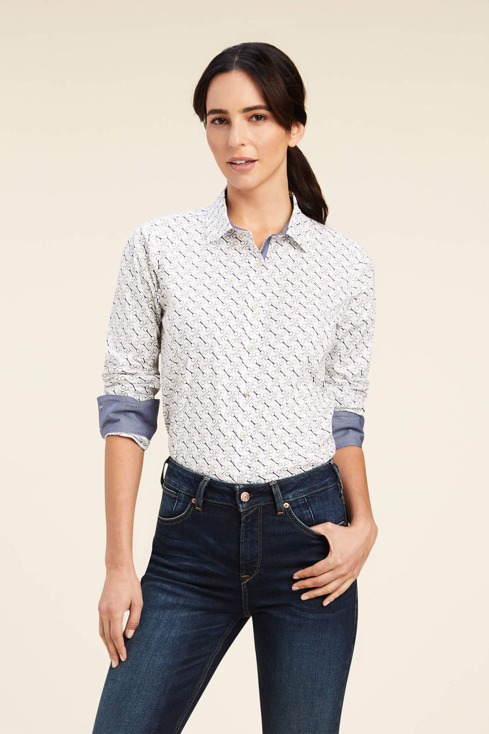 Women's ariat button up shirts outlet