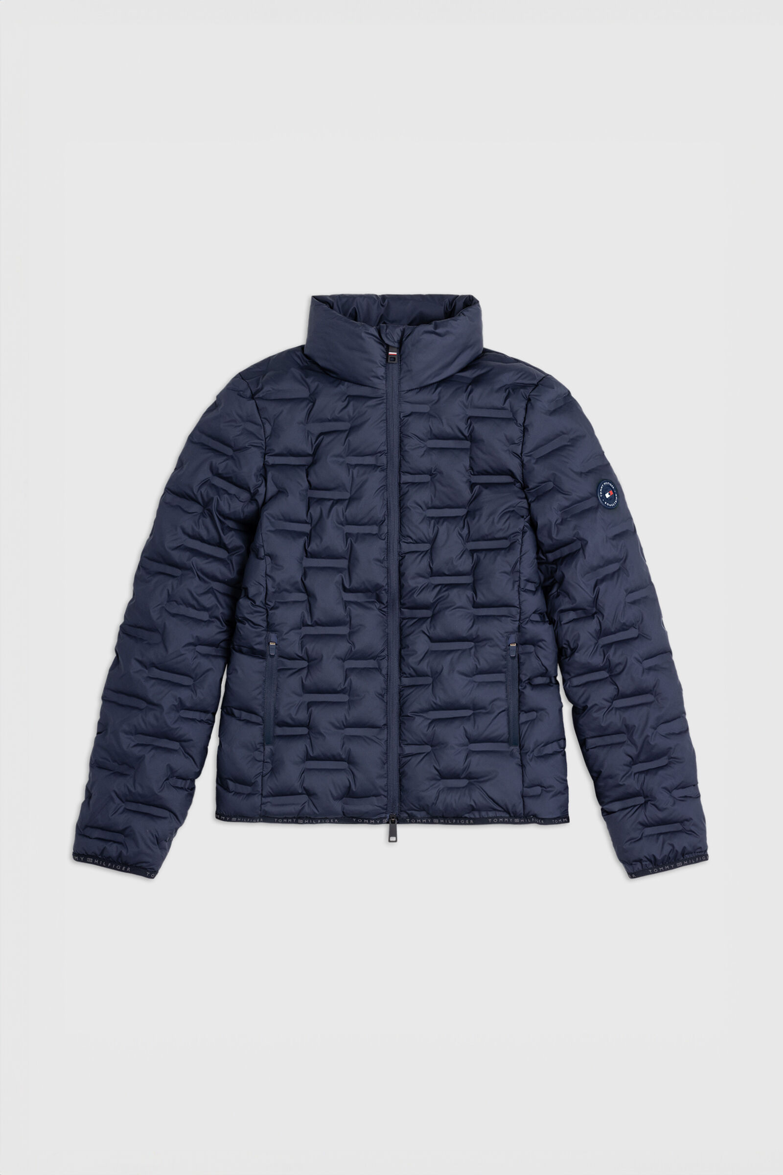 Tommy hilfiger navy jacket womens top