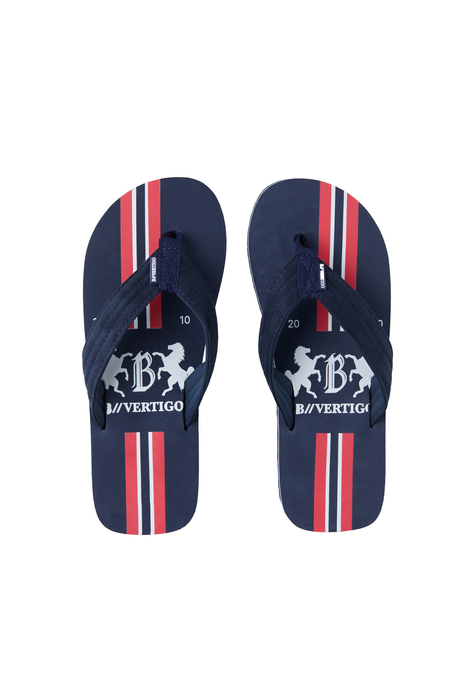 B Vertigo Palma Flip Flops horze