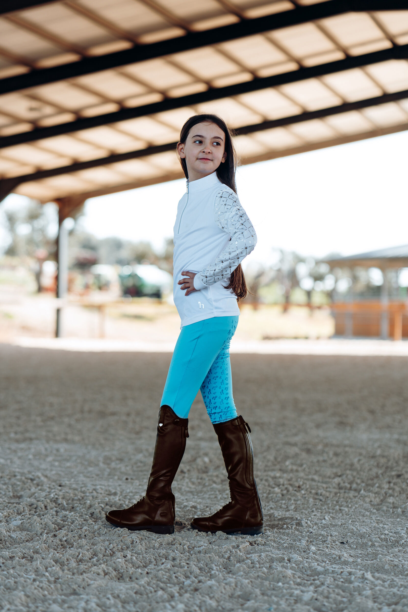 Little girls sales riding boots
